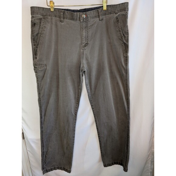 Mens Weatherproof Made for Adventure Dark Olive Pants 42x32 Outdoor Work - Picture 1 of 10